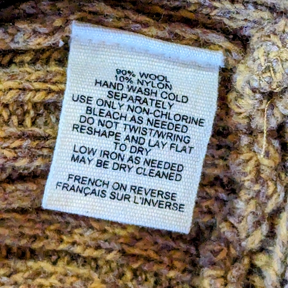 Anthropologie canary cardigan open style mustard yellow size xs - Picture 5 of 5